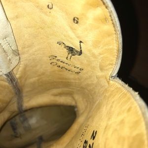 Ostrich Genuine Boots